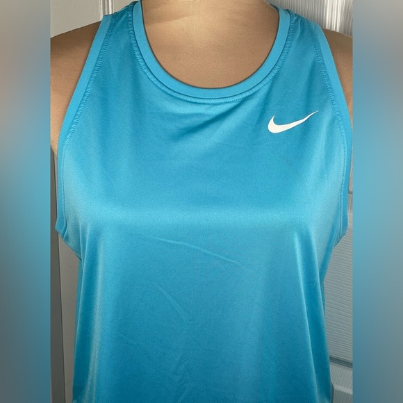 Nike Aqua Blue Athletic Tank Size Large - Picture 5 of 7